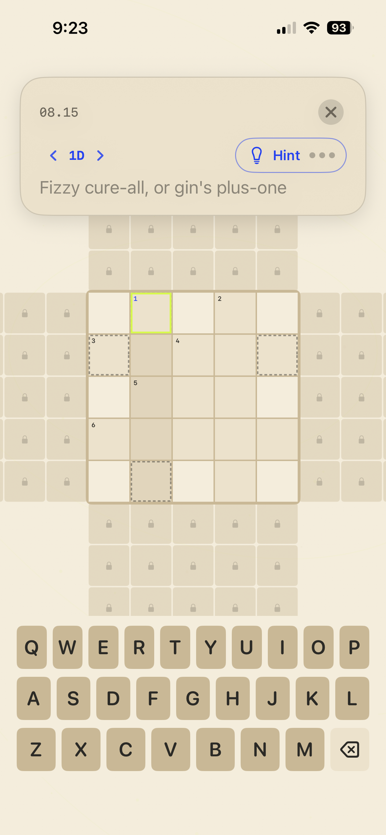 Play on a single board.